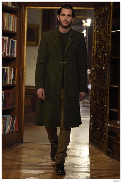 Chanel 2015 Paris-Salzburg Coat green