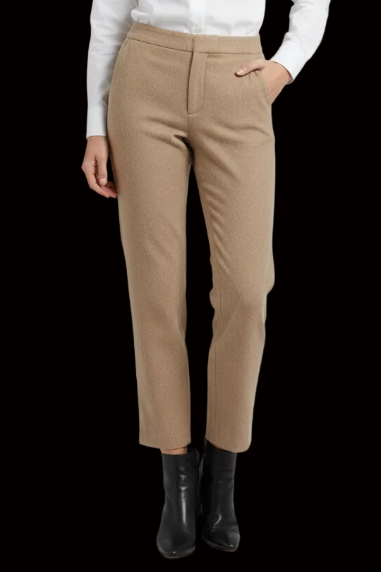 Ralph Lauren camel hair tailored trousers — rent from Laura Messerschmitt, Berlin stylist