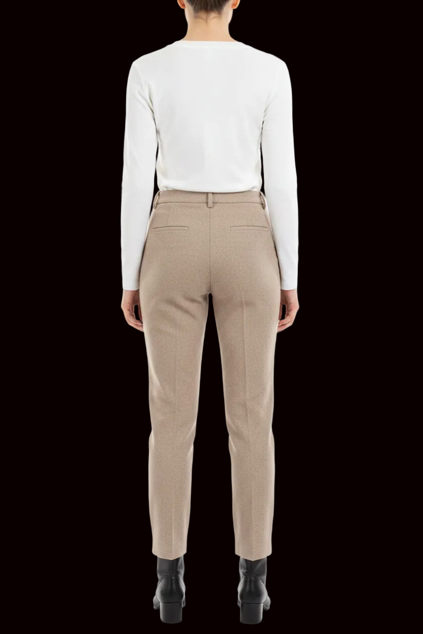 Ralph Lauren — Camel Hair Tailored Trousers