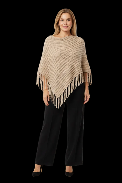 Tchibo — Cream Polyester Poncho