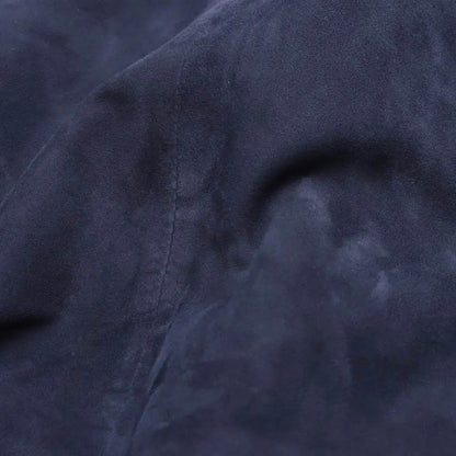 Balenciaga — Navy Leather Dress — label