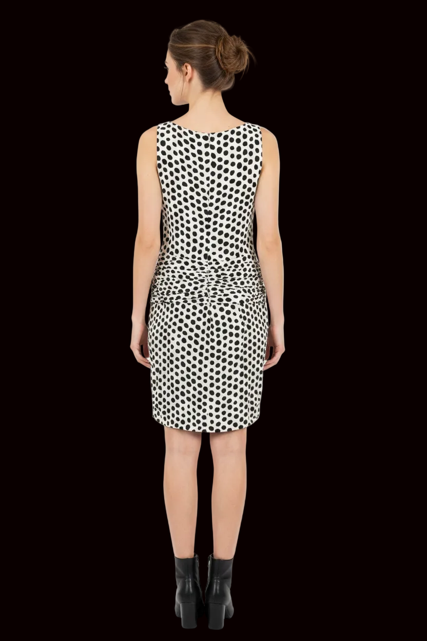 Valentino Garavani — Silk Polka Dot Drop-Waist Dress