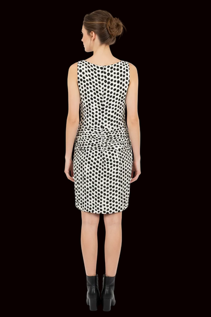 Valentino Garavani — Silk Polka Dot Drop-Waist Dress