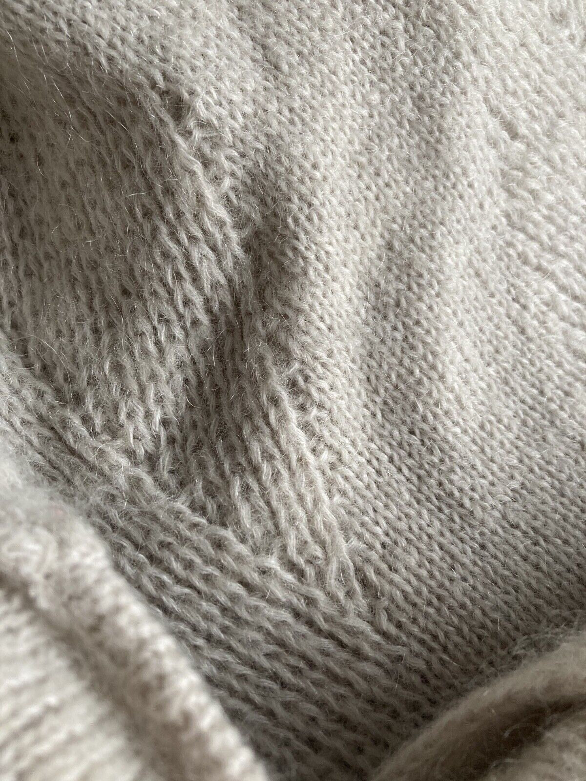 Lala Berlin — Mohair Wool Knit Dress in Cream Size S
