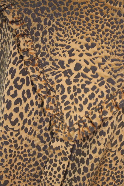 Danny Reinke - FW2020/21 Printed Silk Blouse in Mustard