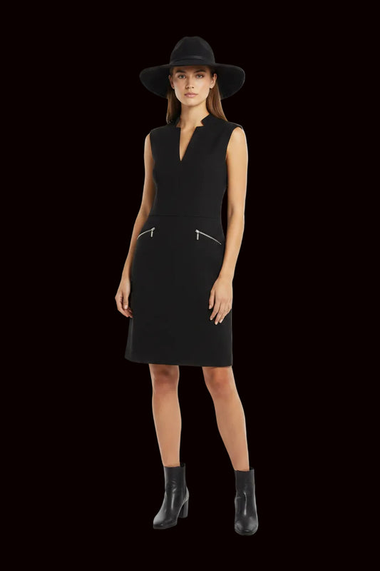 1.2.3 Paris sleeveless shift dress in black — rent from Laura Messerschmitt, Berlin stylist