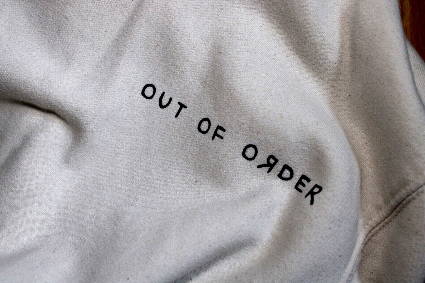 Rebekka Ruetz Out of Order hoodie back view