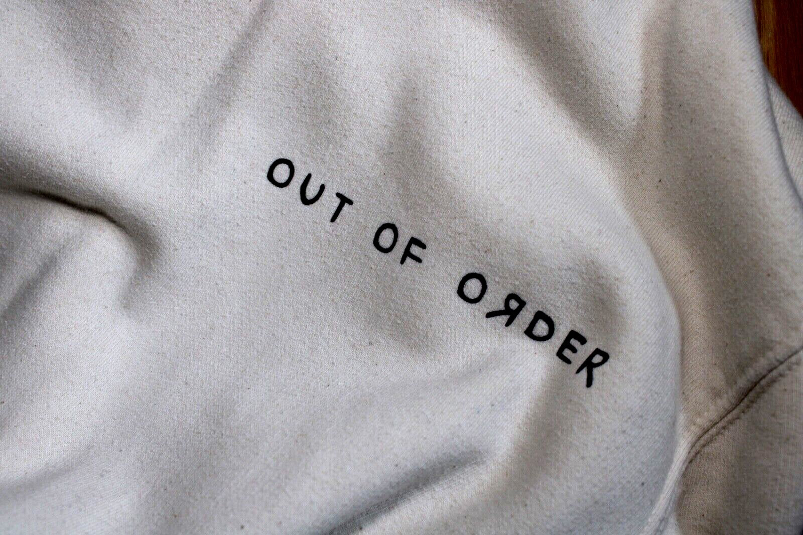 Rebekka Ruetz Out of Order hoodie back view