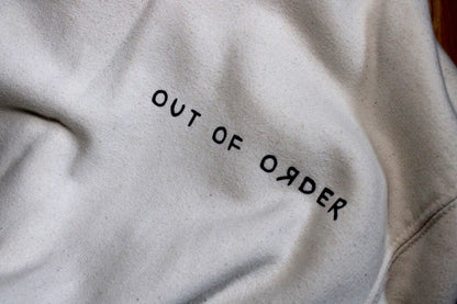 Rebekka Ruetz Out of Order hoodie back view