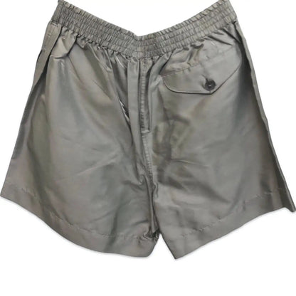 Chanel — Spring 1999 Silver Silk Shorts
