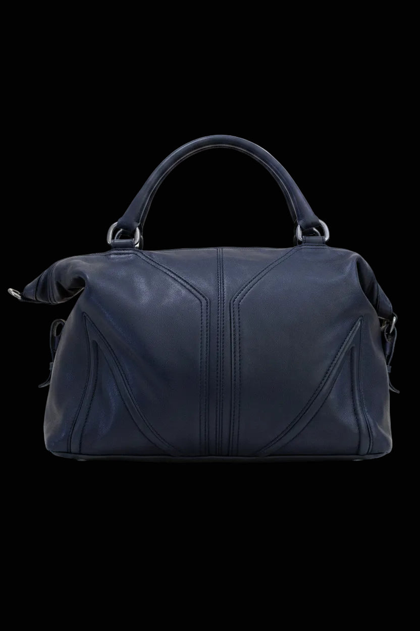 MCM large k952 leather tote bag in black — rent from Laura Messerschmitt, Berlin stylist