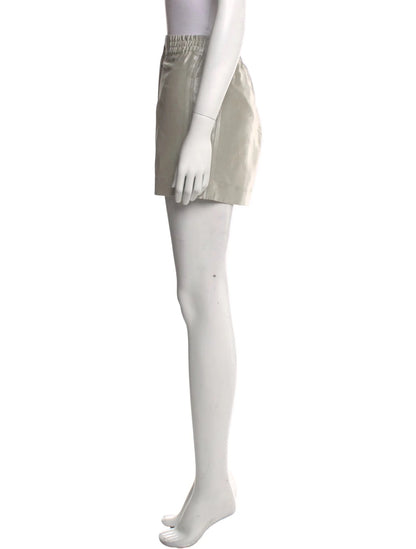 Chanel — Spring 1999 Silver Silk Shorts