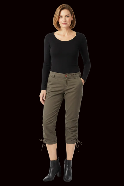 Mango — Vintage 90s Chino Trousers in Khaki
