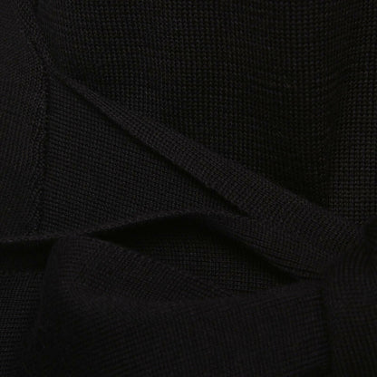Diane von Furstenberg — Black Silk Knit Cardigan — additional view 3