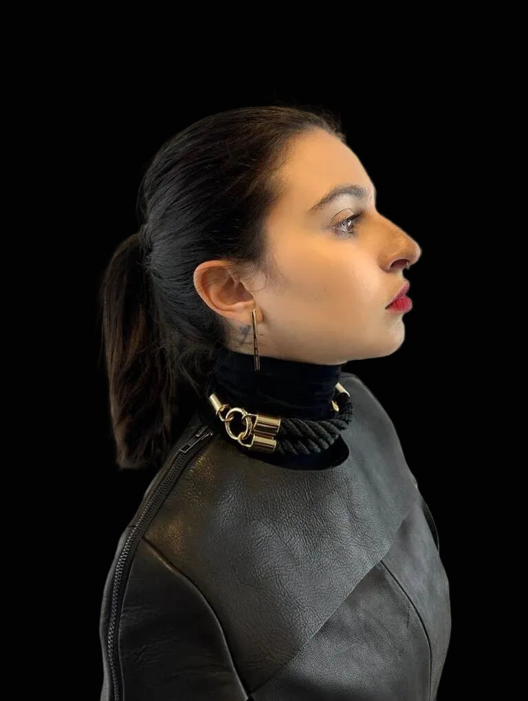 Esther Perbandt ROPE choker full view