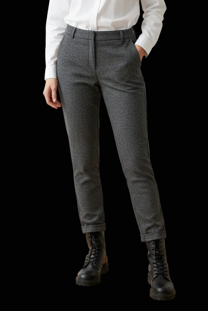 Burberry London wool tailored trousers in grey — rent from Laura Messerschmitt, Berlin stylist