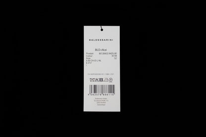 Baldessarini blue linen waistcoat interior label and size detail
