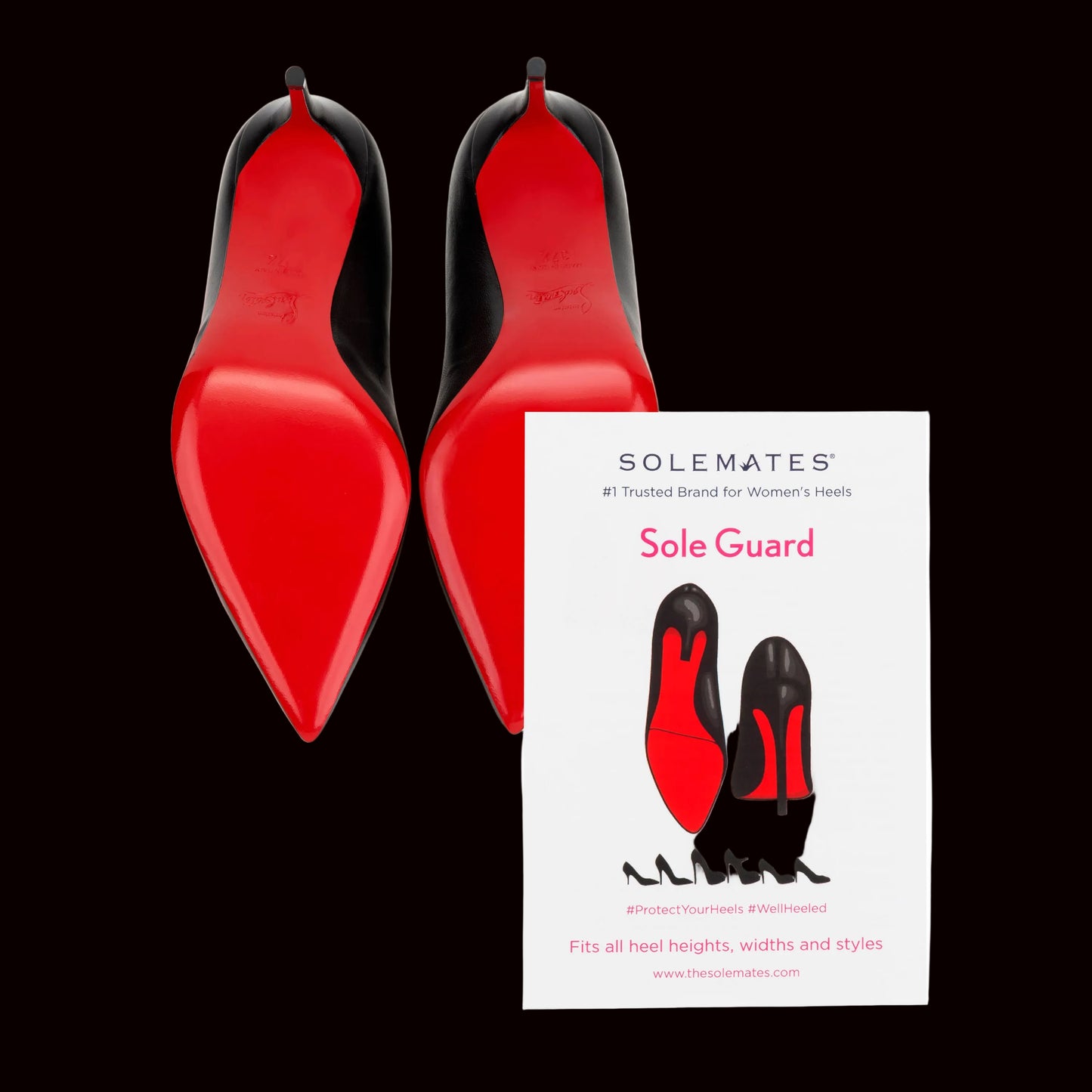 Solemates Sole Guard Schutzfolie für Damenschuhe mit hohen Absätzen — rent from Laura Messerschmitt, Berlin stylist