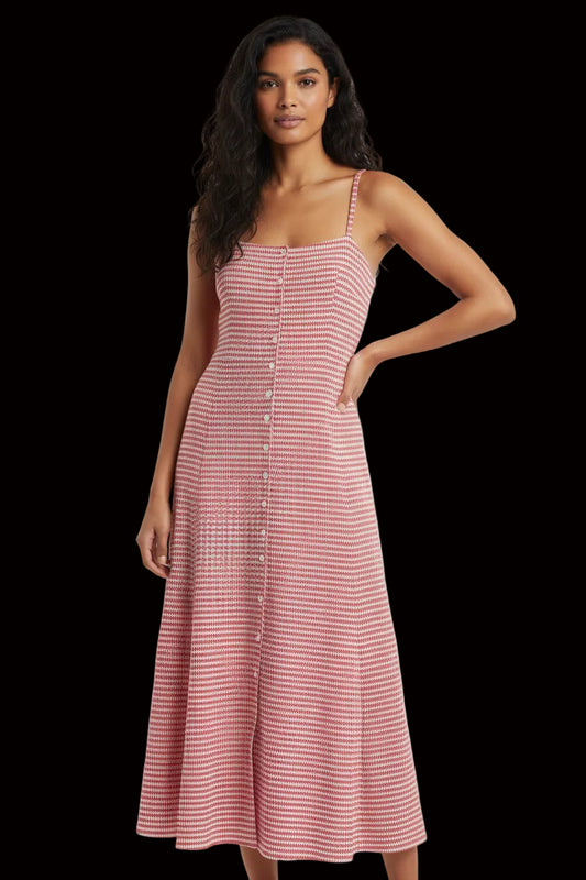 Gabriela Hearst prudence dogstooth midi dress — rent from Laura Messerschmitt, Berlin stylist