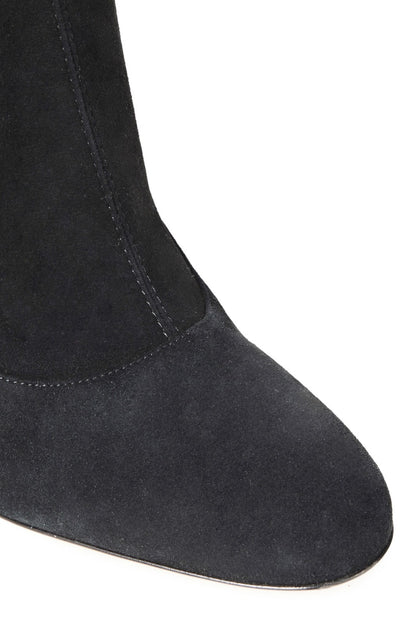 Sergio Rossi — Suede Over-Knee Boots — additional view 5