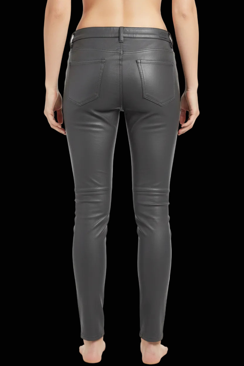 Closed — Lambskin Leather Trousers — additional view 6