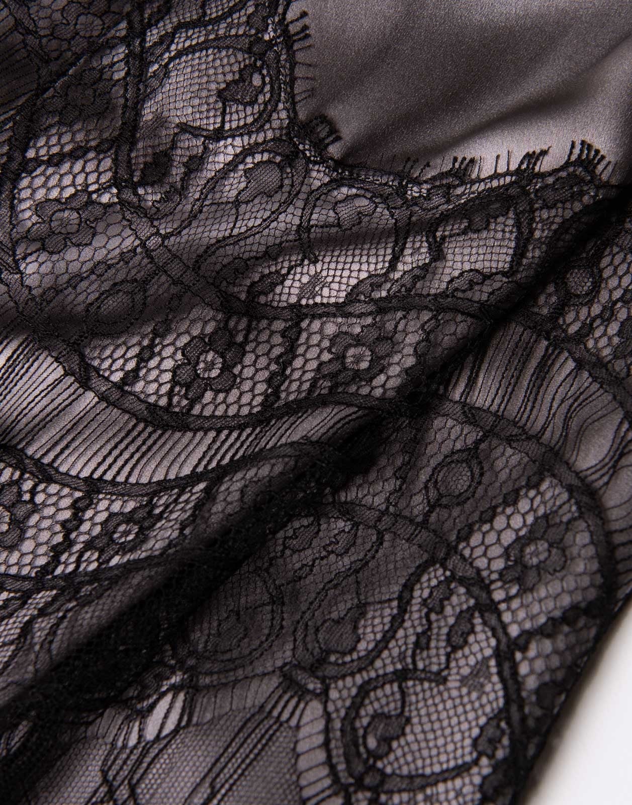 Kiki de Montparnasse silk slip dress lace hem detail — Laura Messerschmitt Berlin