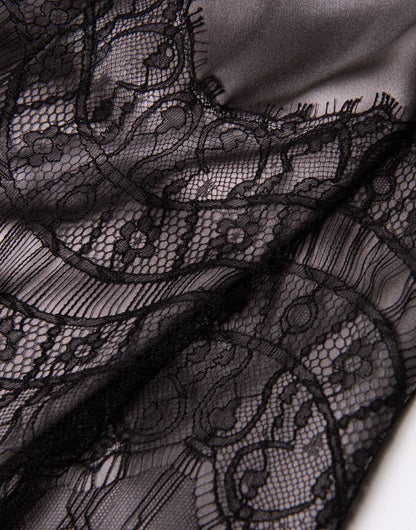 Kiki de Montparnasse silk slip dress lace hem detail — Laura Messerschmitt Berlin