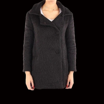 Chloé alpaca coat front view — Laura Messerschmitt Berlin