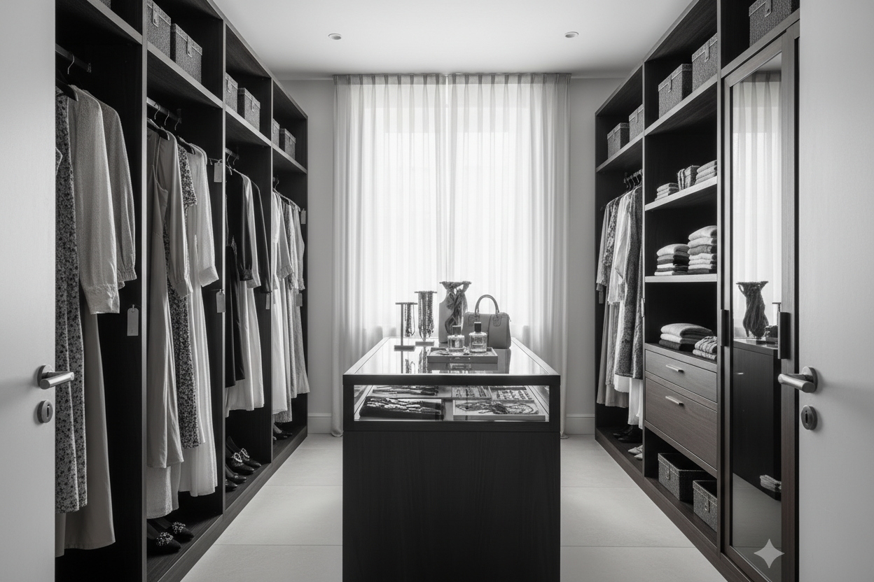 Wardrobe Makeover — curated designer wardrobe