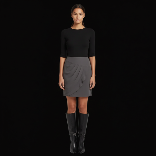 3.1 Phillip Lim draped silk skirt — rent from Laura Messerschmitt, Berlin stylist