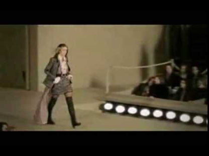 Chanel — Fall 2006 Python Over-the-Knee Boots with Patent Cap Toe